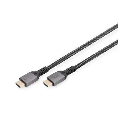 Кабель мультимедійний HDMI M to HDMI M 3.0m V2.1 8K60Hz 48Gbps black Digitus (DB-330200-030-S)