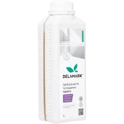 Засіб для миття підлоги DeLaMark Лимонник та вербена 1 л (4820152333742)
