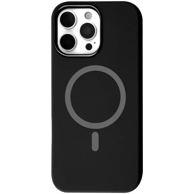 Чохол до мобільного телефона BeCover FIBRA Silicone OmniMag Apple iPhone 16 Pro Max Black (716232)