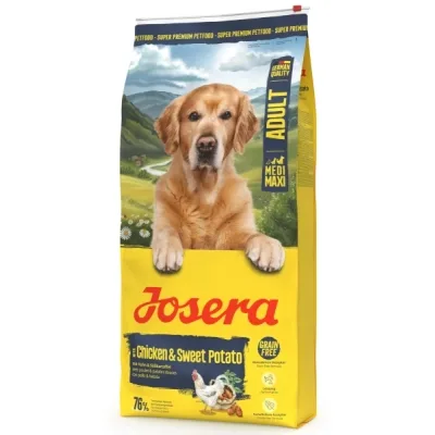 Сухий корм для собак Josera Chicken & Sweet Potato (Nature Energetic) 12.5 кг (4032254786399)