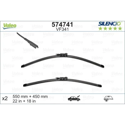 Щітка склоочисника Valeo 574741