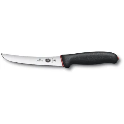 Кухонний ніж Victorinox Fibrox Boning 15 см Dual Grip Black/Red (5.6503.15D)