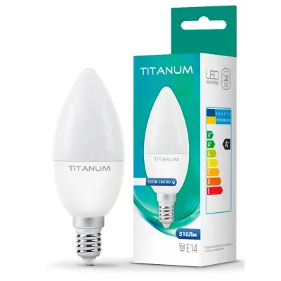 Лампочка TITANUM Filament C37 4W E14 4100K (TLFC3704144)