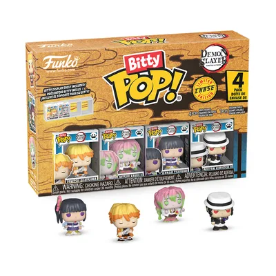 Фігурка Funko Pop набір Bitty POP! серії Вбивця демонів (4 фігурки в ас.) (86954)