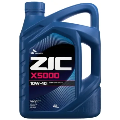Моторна олива ZIC 10W-40 X5000 4л (162658)