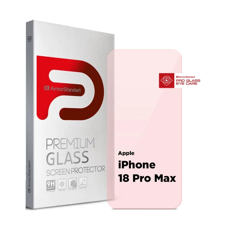 Скло захисне Armorstandart Pro Eye Care Apple iPhone 18 Pro Max (ARM92435)