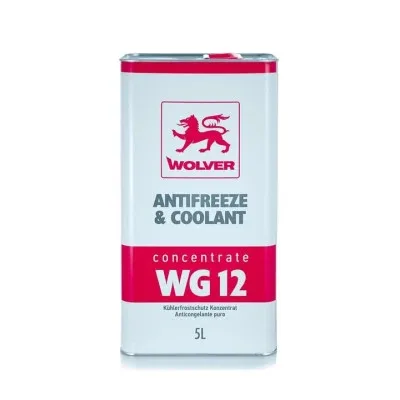 Антифриз Wolver Концентрат WG12 черв. 5л (4260360944185)