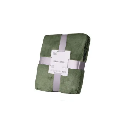 Плед ARDESTO Flannel зелений, 160х200 см (ART0209SB)