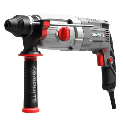 Перфоратор Graphite SDS-plus, 800Вт, 2.8Дж, кейс 3.28кг (58G538)
