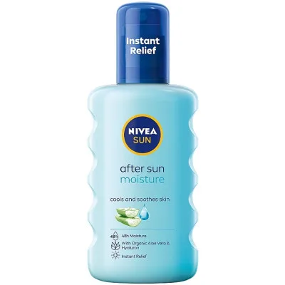 Засіб після засмаги Nivea Sun Освіжаючий спрей Зволоження після засмаги 200 мл (4005900699503/4005900711588)