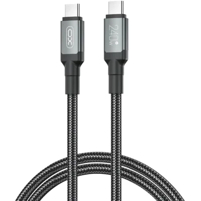 Дата кабель USB-C to USB-C 1.0m XO (NB-Q264A-CC.black)