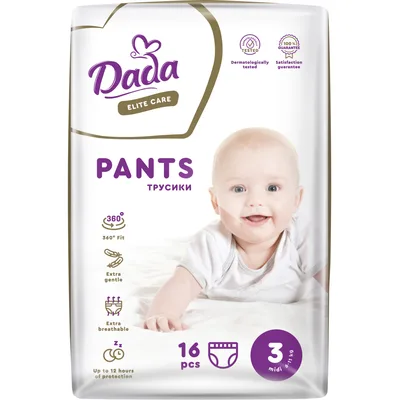 Підгузки Dada Elite Care 3 Midi (6 11 кг) 16 шт (4820174980702)