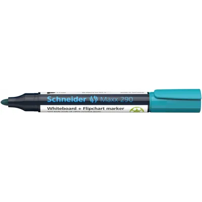 Маркер Schneider MAXX для дошок та фліпчартів 290, бірюзовий (S129114)