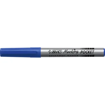 Маркер Bic перманентний Fine, синій (bc8209012)