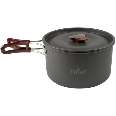 Котел туристичний Tribe Pot 1,9 л Alu алюмінієвий (T-FH-0014-grey)