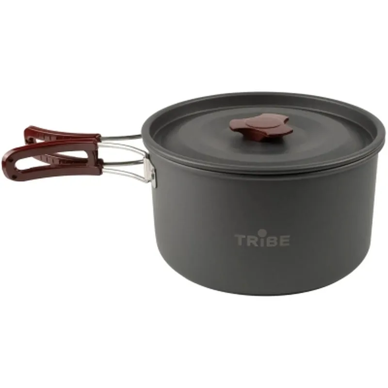 Котел туристичний Tribe Pot 1,9 л Alu алюмінієвий (T-FH-0014-grey)