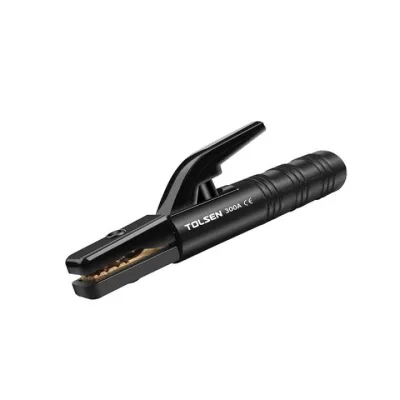 Тримач електродів Tolsen Профі, 300 A, нейлон, 230 mm, залізо латунь (44928)