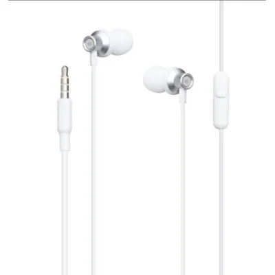 Навушники XO EP15 In-ear Metal Earphone 1.2 м White (6920680866175)
