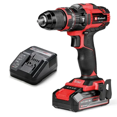 Шуруповерт Einhell TE-CD 18/44 Li-i PXC 18V, 2.5Ah, 44Нм (4514287)
