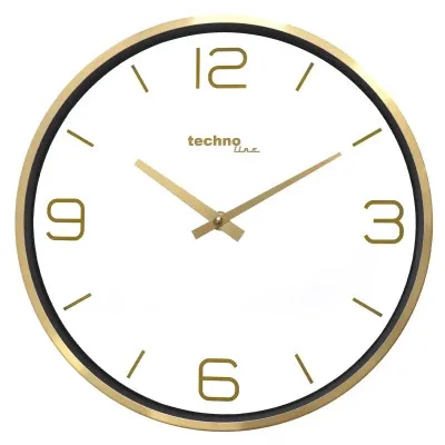 Настінний годинник Technoline WT7280 Gold (DAS302335)