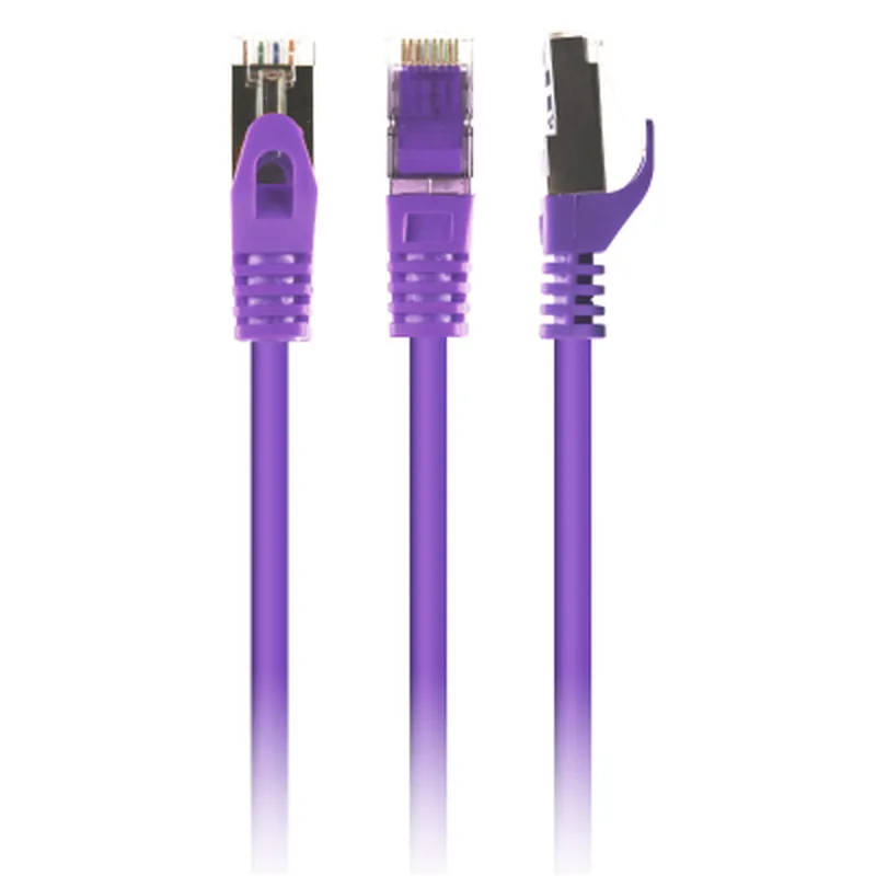 Патч-корд 1м S/FTP Cat 6A CU LSZH blue Cablexpert (PP6A-LSZHCU-B-1M)