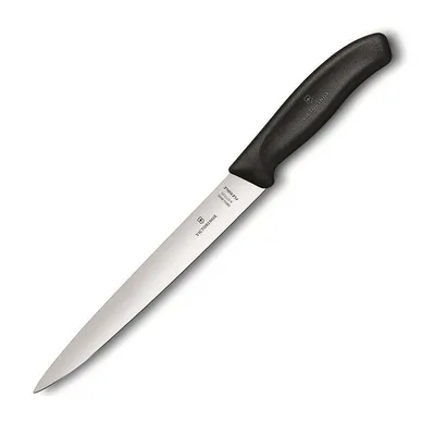 Кухонний ніж Victorinox SwissClassic Filleting Flex 20 см Black (6.8713.20B)