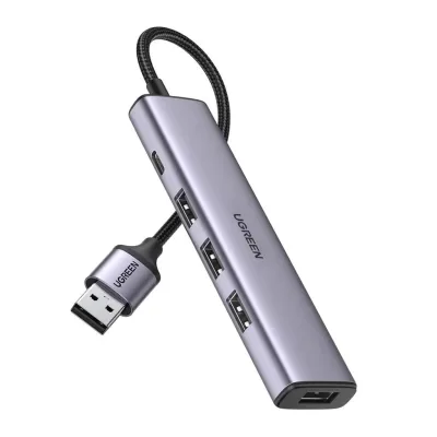 Концентратор Ugreen USB 3.0 to 4xUSB 3.0 CM473 (20805)