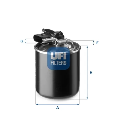 Фільтр паливний UFI 24.148.00