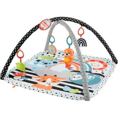 Дитячий килимок Fisher-Price ігровий центр Веселі розваги 3-в-1 (JMN72)