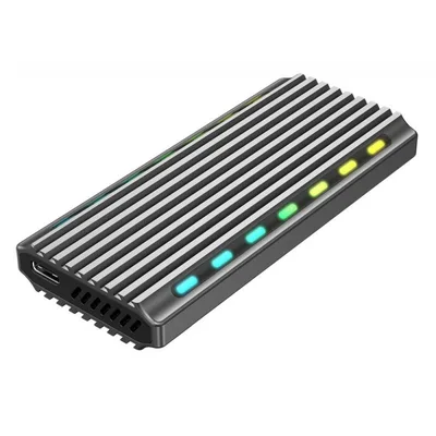 Кишеня зовнішня Gembird M.2 (NGFF), USB 3.1, black (EE2280-U3C-03)