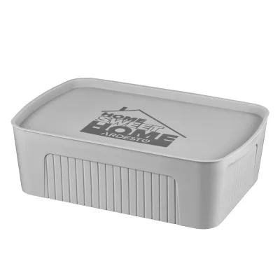 Контейнер для зберігання ARDESTO З кришкою Сірий 13 л (ARHC2513G)