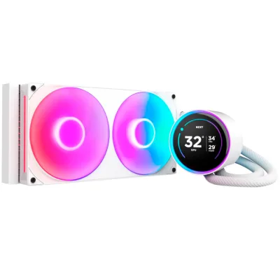Система рідинного охолодження NZXT Kraken Elite RGB 240mm AIO (RL-KR24E-W2)