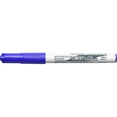 Маркер Bic для сухостираємих дошок Velleda, 1.6 мм, синій (bc9581701)