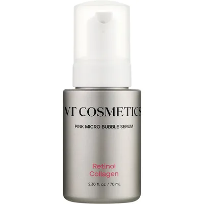Сироватка для обличчя VT Cosmetics Retinol Collagen Pink Micro Bubble Serum 70 мл (8803463013288)