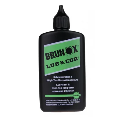 Мастило і консервація зброї, крапельний дозатор Brunox Lub & Cor 100ml
