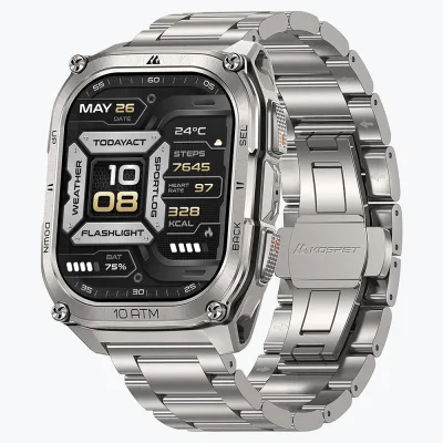 Смарт-годинник KOSPET TANK M4SE SILVER (6978602500638)