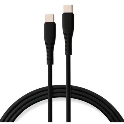 Дата кабель USB-C to USB-C 2.0m 240W Chip Silicon Black Vinga (VCDCCC2242SB)