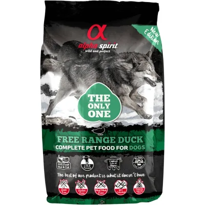 Сухий корм для собак Alpha Spirit The Only One Free Range Duck 3 кг (8436586310264)