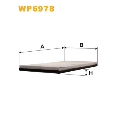 Фільтр салону Wixfiltron WP6978