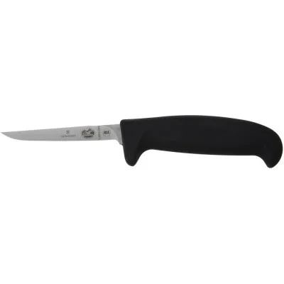 Кухонний ніж Victorinox Fibrox Poultry 9 см Medium Чорний (5.5903.09M)