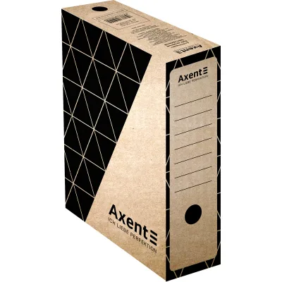 Архівний бокс Axent А4 100мм, крафт (1732-00-A)
