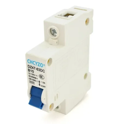 Автоматичний вимикач Voltronic YT-RKB-1P-10A, DC12V-125V