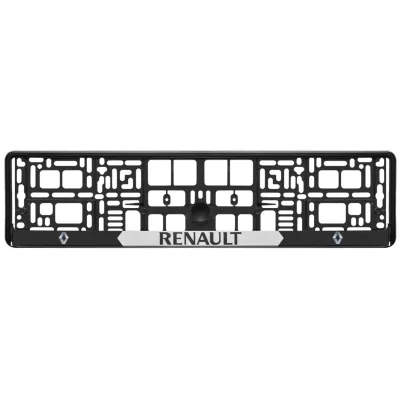Рамка номерного знака Poputchik Renault (24-123-IS)