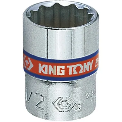 Торцева головка KING TONY 1/4" 9/32" 12-гранна дюймова (233009S)