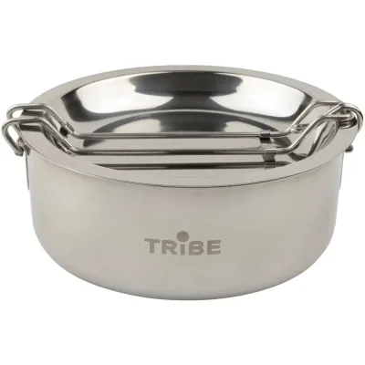 Набір туристичного посуду Tribe Tourist Set 1,2 л сталевий (T-FG-0008-metal)