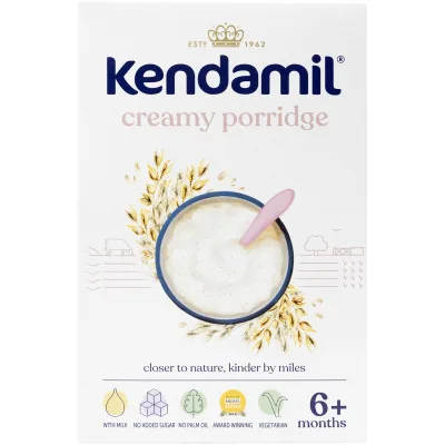 Дитяча каша Kendamil Молочна вершкова вівсяна з 6 місяців 150 г (92000149)