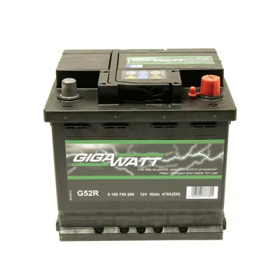 Акумулятор автомобільний GigaWatt 52А (0185755200)