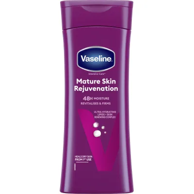 Лосьйон для тіла Vaseline Intensive Care Омолодження зрілої та сухої шкіри 400 мл (8714100012604)