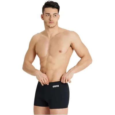 Плавки Arena Team Swim Short Solid 004776-550 чорний, білий 90 (3468336639498)