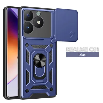 Чохол до мобільного телефона BeCover Military Realme C61 Blue (712547)